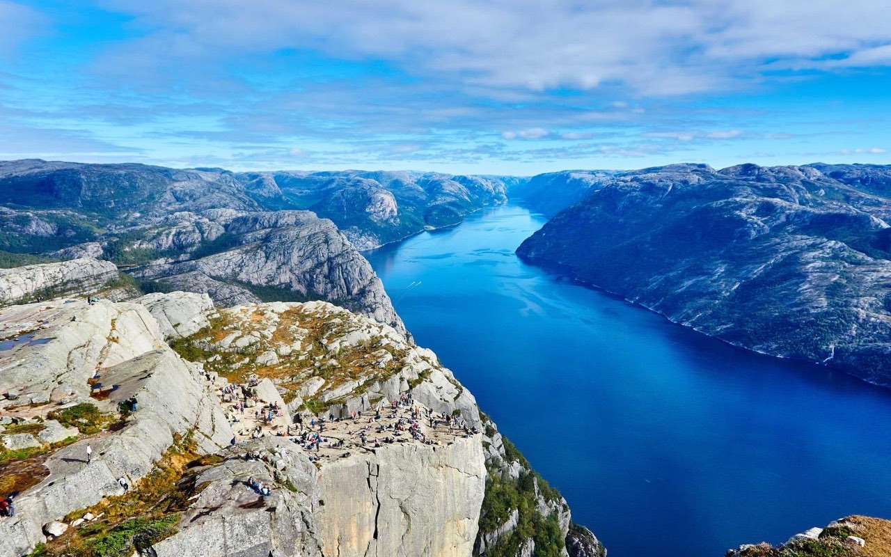 Original fjord photo
